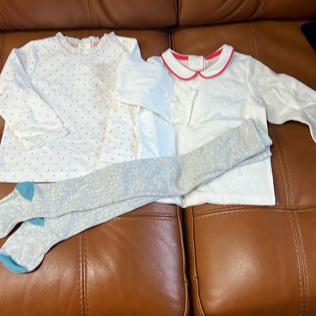 New Mini Boden Lot 3 Items . 2 Tops & Tights